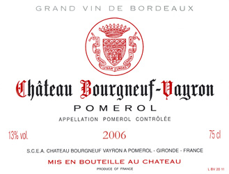 Château Bourgneuf Vayron
