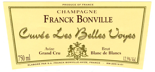 Cuvée les Belles Voyes Blanc de blancs Brut