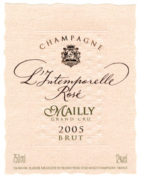 Grand Cru Brut L'Intemporelle Rosé