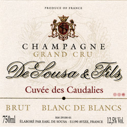 Grand Cru Cuvée des Caudalies Blanc de blancs