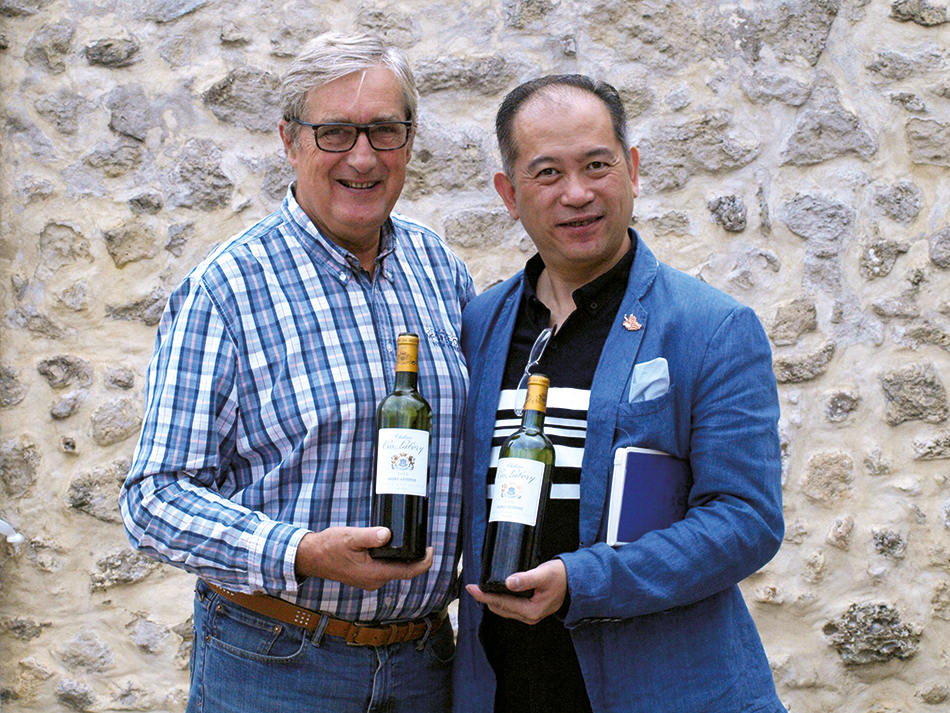 Bernard Audoy et Nelson Chow