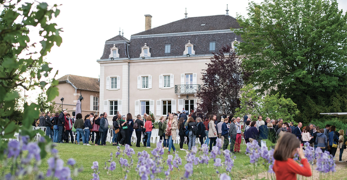 Festival de jazz au Château du Moulin-à-Vent.