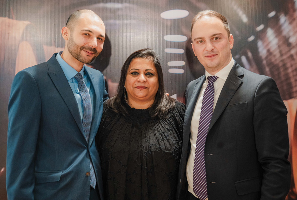 Salvatore Castano, Amrita Singh et Mattia Antonio Cianca.