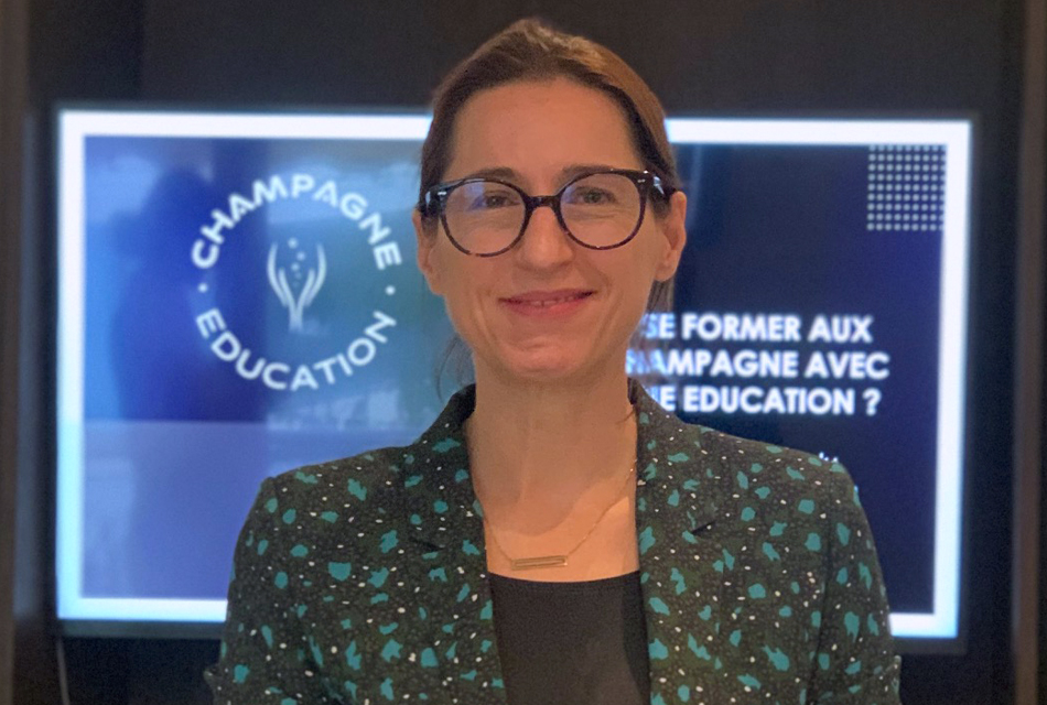 Stéphanie Martel, responsable de Champagne Éducation.