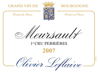 Perrières 1er cru