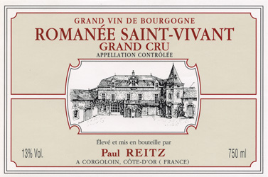 Romanée Saint Vivant Grand Cru