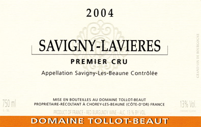 Savigny-Lavières Premier Cru