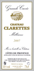 Château Clarette « Grande Cuvée »