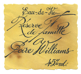 Réserve de famille Poire Williams