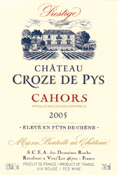 Château Croze de Pys - Prestige
