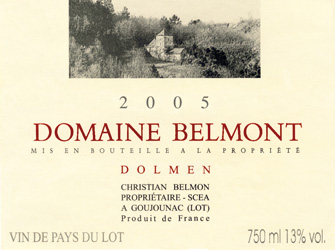 Domaine Belmont - Dolmen 