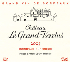 Château le Grand Verdus