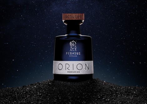 Gin Orion de la distillerie Pégasus.